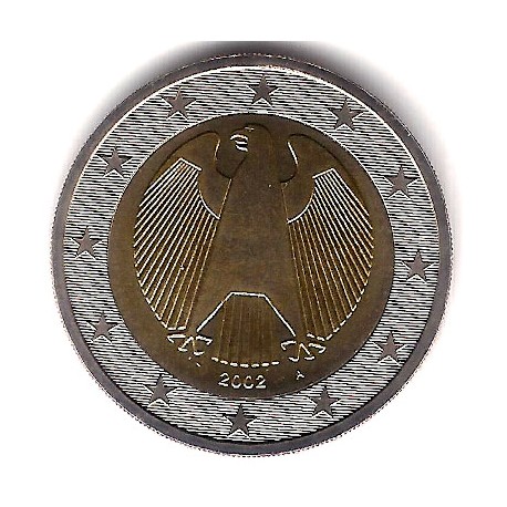 Alemania. 2002(A). 2 Euro (SC)