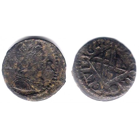 Luis XIV (Principado Catalán). 1648. Ardite (BC/BC-) Ceca de Barcelona