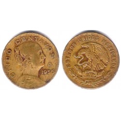 (426) Estados Unidos Mexicanos. 1956. 5 Centavos (BC/BC-)