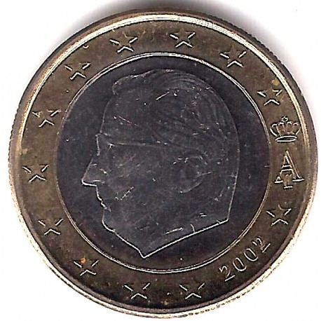 Bélgica. 2002. 1 Euro (SC)