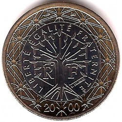 Francia. 2000. 1 Euro (SC)