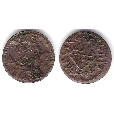 Luis XIV (Principado Catalán). 1648. Ardite (BC-/BC) Ceca de Barcelona