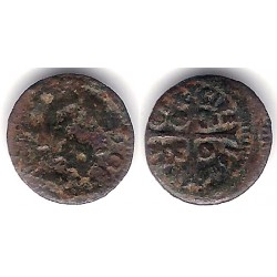 Luis XIV (Principado Catalán). 1646. Dinero (RC+) Ceca de Barcelona