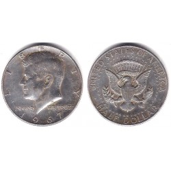 (202a) Estados Unidos de América. 1967. Half Dollar (MBC+) (Plata)