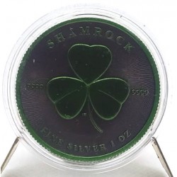 Niue. 2022. 2 Dollars (Proof) (Plata) Shamrock