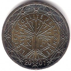 Francia. 2001. 2 Euro (SC)