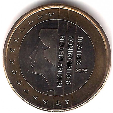 Países Bajos. 2005. 1 Euro (SC)