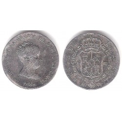 Isabel II. 1848. 4 Reales (BC) (Plata) Ceca de Madrid CL