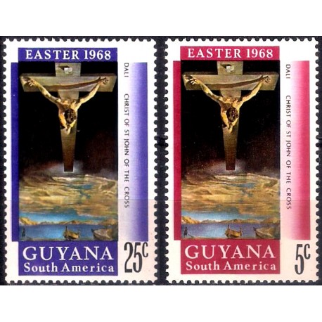 Guyana. 1968. Serie Completa (Nuevo) Pascua