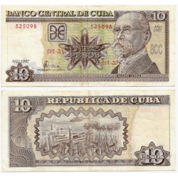 (117a) Cuba. 1997. 10 Pesos (MBC)