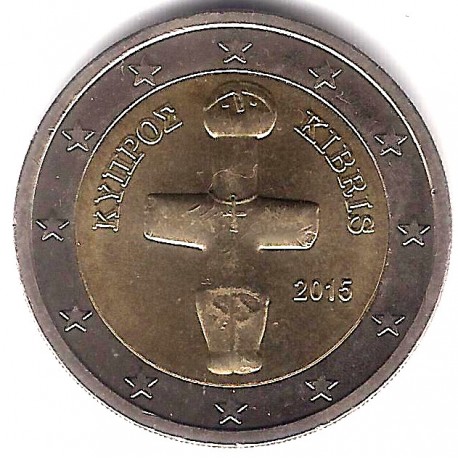 Chipre. 2015. 2 Euro (SC)