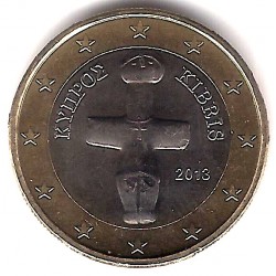 Chipre. 2013. 1 Euro (SC)