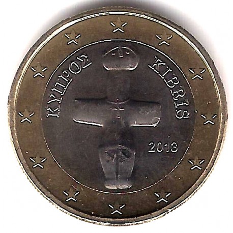 Chipre. 2013. 1 Euro (SC)