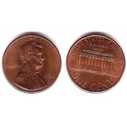 (201b) Estados Unidos de América. 1994(D). 1 Cent (EBC)