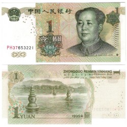 (895a) China. 1999. 1 Yuan (SC)