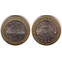 (236) Chile. 2005. 100 Pesos (EBC)