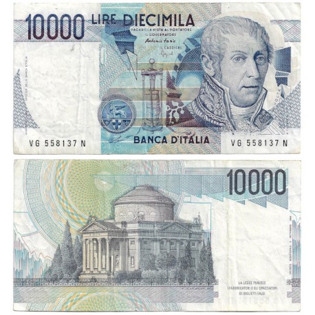 (112c) Italia. 1984. 10000 Lira (MBC)