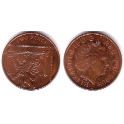 (1108) Gran Bretaña. 2008. 2 Pence (MBC+)