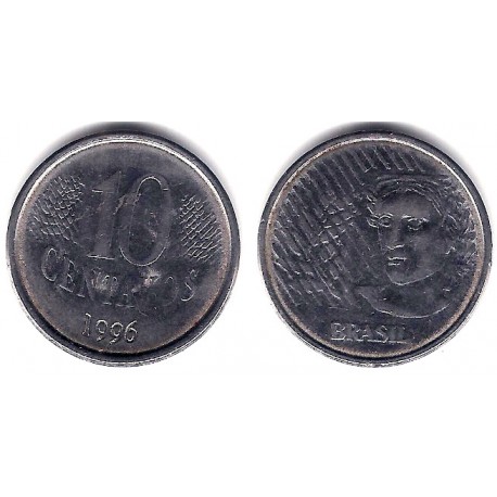 (633) Brasil. 1996. 10 Centavos (MBC)