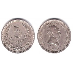 (34) Uruguay. 1953. 5 Centesimos (MBC)