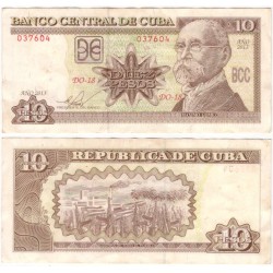 (117o) Cuba. 2013. 10 Pesos (MBC)