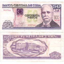 (123) Cuba. 2018. 50 Pesos (MBC)