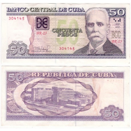 (123) Cuba. 2020. 50 Pesos (EBC)