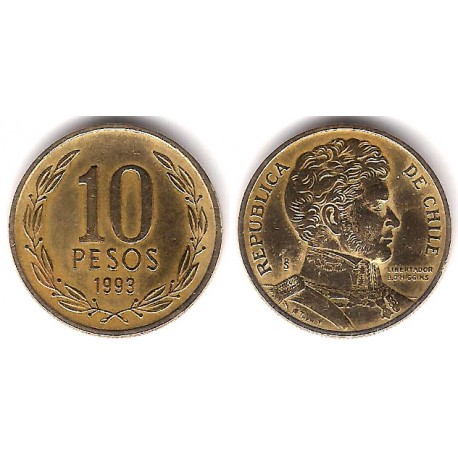 (228.2) Chile. 1993. 10 Pesos (MBC)