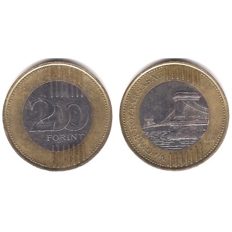 (826) Hungria. 2009. 200 Forint (MBC)