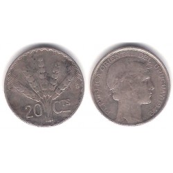 (29) Uruguay. 1942. 20 Centesimos (BC/BC+) (Plata)