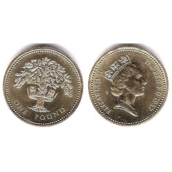 (948) Gran Bretaña. 1987. 1 Pound (EBC)