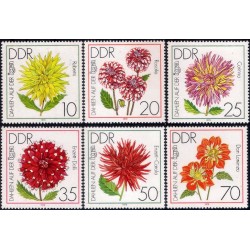 Alemania Democrática. 1979. Serie Completa (Nuevo) Flora