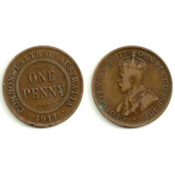 (23) Australia. 1911. 1 Penny (MBC)