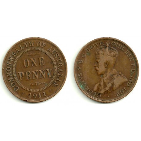 (23) Australia. 1911. 1 Penny (MBC)