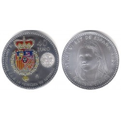 España. 2023. 40 Euro (SC) (Plata) Princesa Leonor