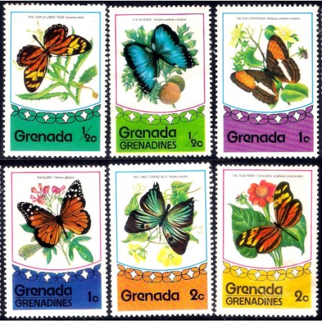 Grenada. 1975. Serie de 5 Valores (Usado)