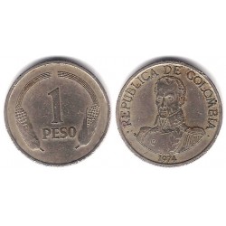 (258.1) Colombia. 1974. 1 Peso (MBC)