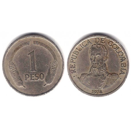 (258.1) Colombia. 1974. 1 Peso (MBC)