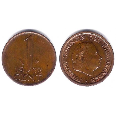 (180) Países Bajos. 1962. 1 Cent (MBC+)