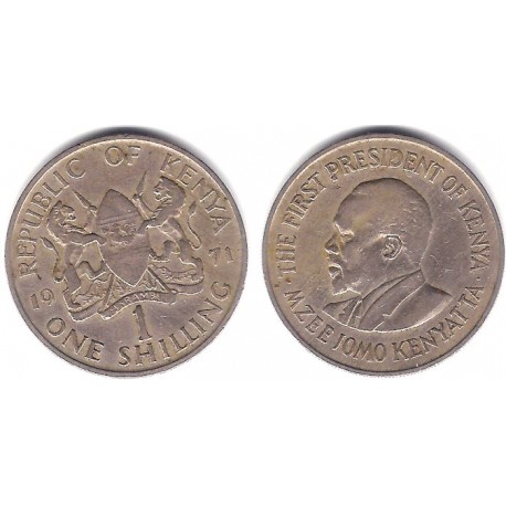 (14) Kenia. 1971. 1 Shilling (MBC)