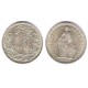 (24) Suiza. 1956(B). 1 Franc (EBC+) (Plata)