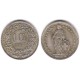 (24) Suiza. 1957(B). 1 Franc (MBC) (Plata)