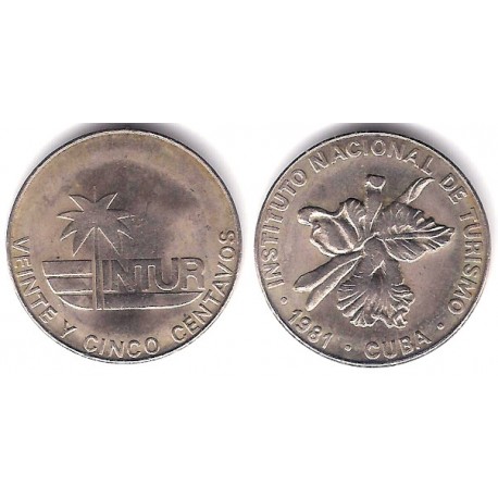 (417) Cuba. 1981. 25 Centavos (MBC+)