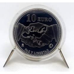 España. 2005. 10 Euro (Proof) (Plata) Paz y Libertad