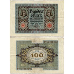 (69b) Imperio Alemán (Weimar). 1920. 100 Mark (EBC)