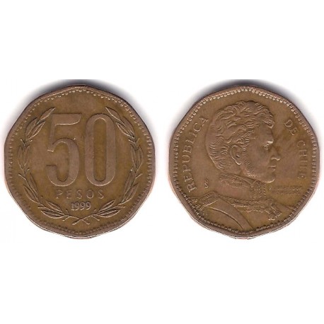 (219.2) Chile. 1999. 50 Pesos (MBC)