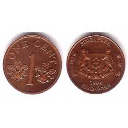 (98) Singapur. 1994. 1 Cent (EBC+)