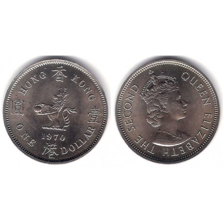 (31.1) Hong Kong. 1970. 1 Dollar (SC)