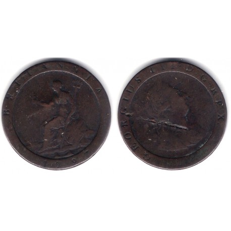 (618) Gran Bretaña. 1797. 1 Penny (BC)