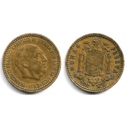 Estado Español. 1963*(19-63). 1 Peseta (BC)